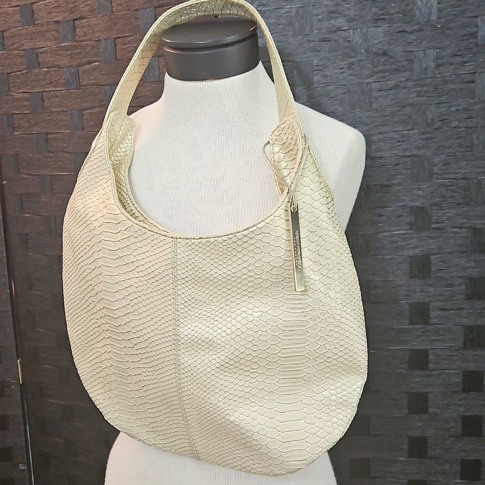 Devi Kroell for Target Metallic Gold Faux Snakeskin Hobo Women's Bag Purse